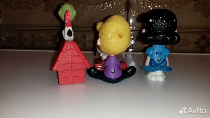 Макдональдс 2015 год Снупи Хеппи Милл игрушки