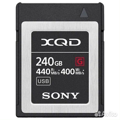 Карта памяти XQD 240gb Sony