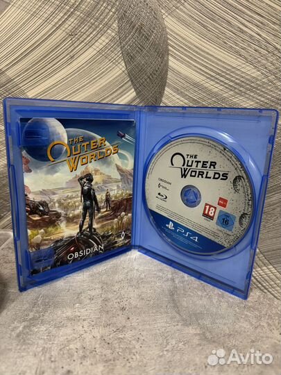 Игра для playstation ps4/5 The outer worlds