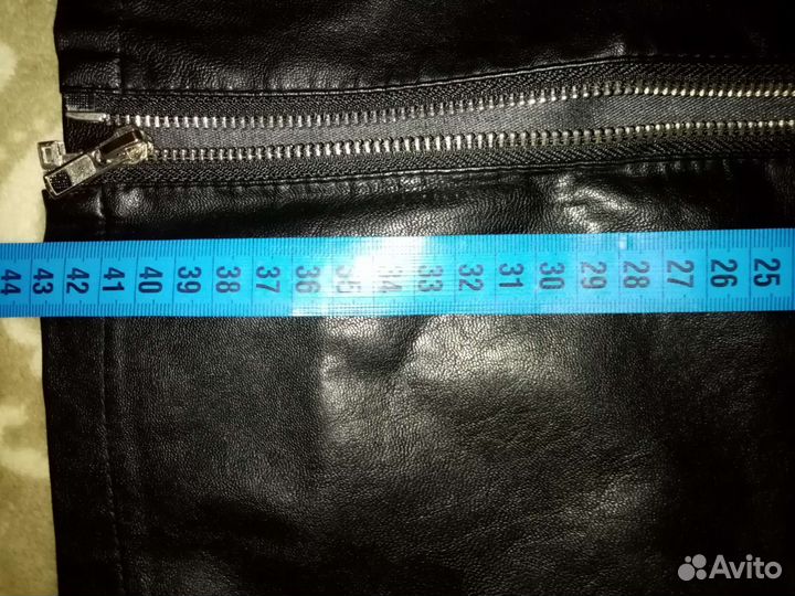 Кожаная юбка