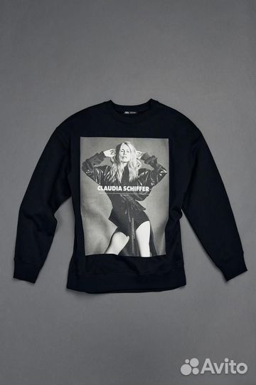 Свитшот claudia schiffer, фото от luigi & lango
