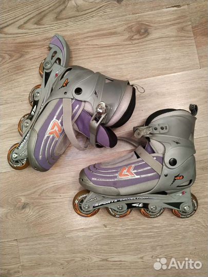 Роликовые коньки раздвижные ск Matrix 39-42