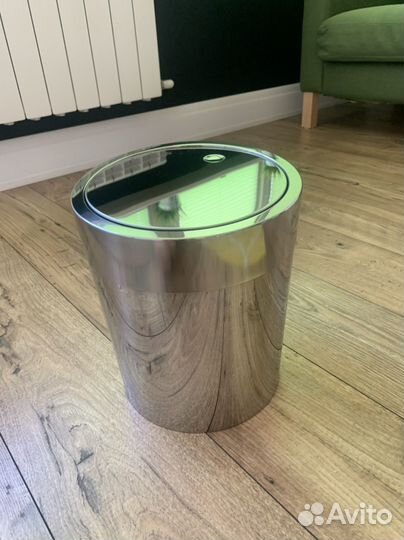 Мусорное ведро IKEA алюминий