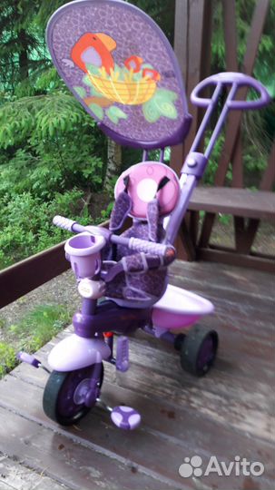 Детский трехколесный велосипед бу
