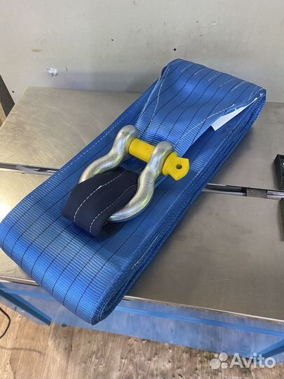 Трос буксировочный 56 тн. / 8 м. + скоба 70 тн