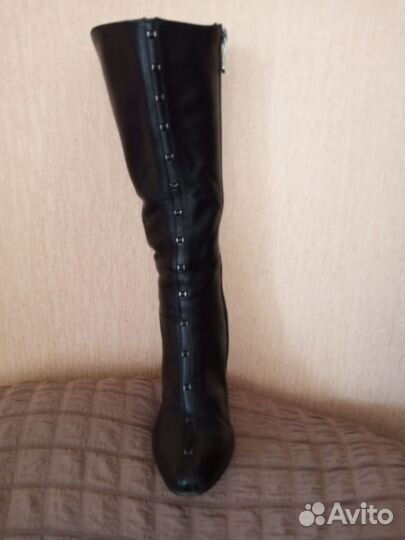Сапоги женские натуральная кожа