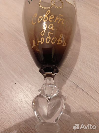 Фужеры хрустальные СССР новые