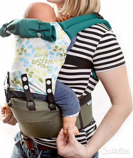 Хипсит Nature 2 в 1 SlingMe (эргорюкзак)