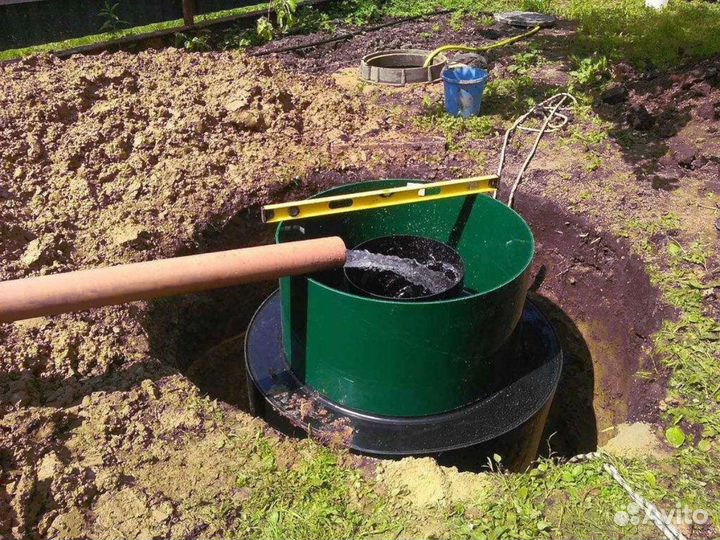 Септик эко Биодека 8 с переливом