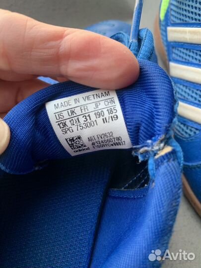 Кроссовки Adidas детские футзалки US 13K
