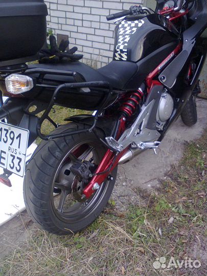 Kawasaki-ER6F хагер и удлиннитель крыла