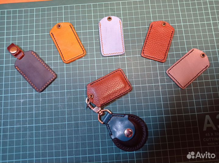 Чехол из натур. кожи для карты 