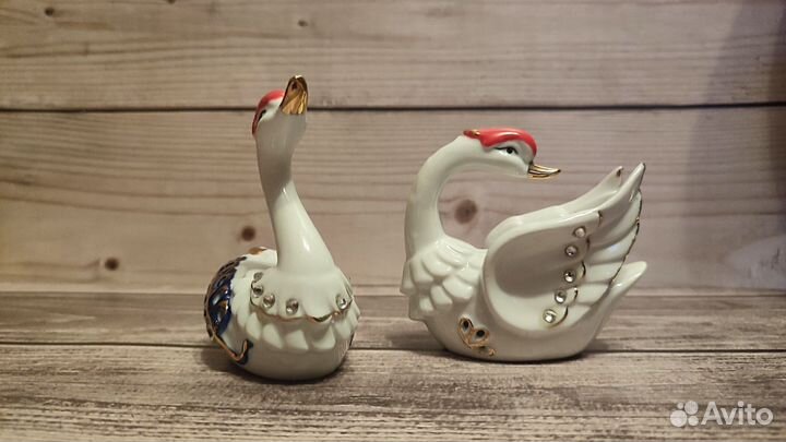 Статуэтка Лебедь Фарфор