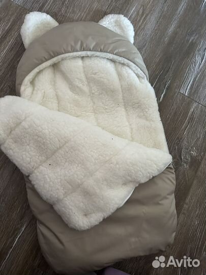 Зимний конверт в коляску