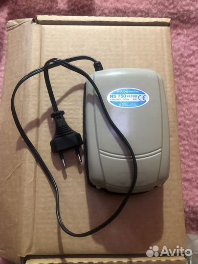 Компрессор воздушный для аквариума