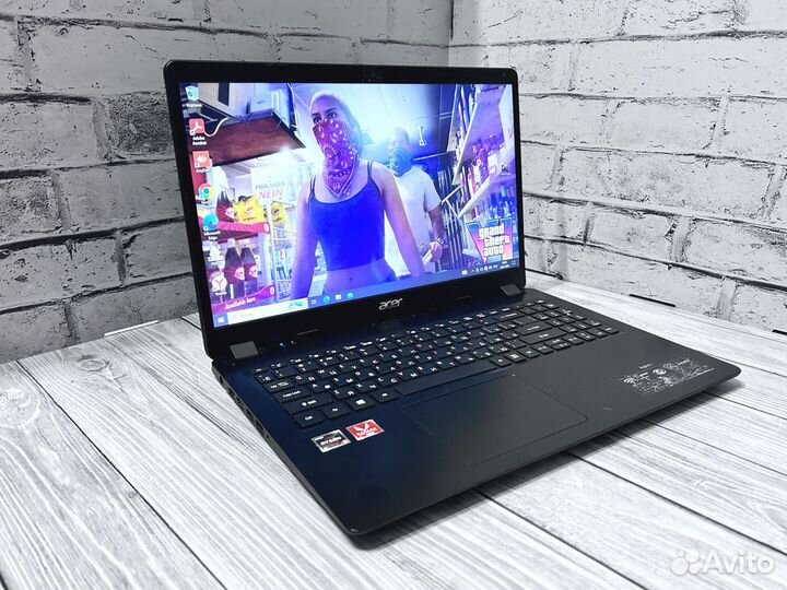 Игровой ноутбук Acer Ryzen/8gb озу/SSD