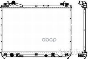 Радиатор системы охлаждения 34318501 Sakura