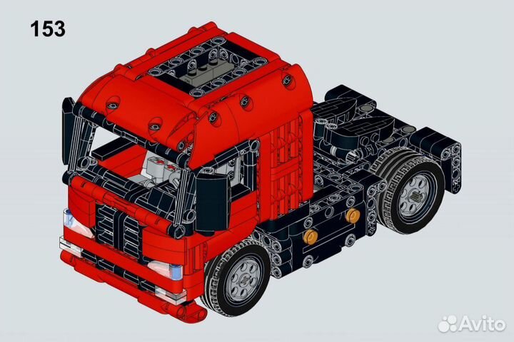 Инструкция на евро фуру Lego техник