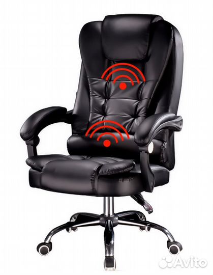 Компьютерное кресло с массажем. Новое
