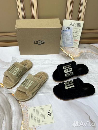 Меховые тапочки Ugg 