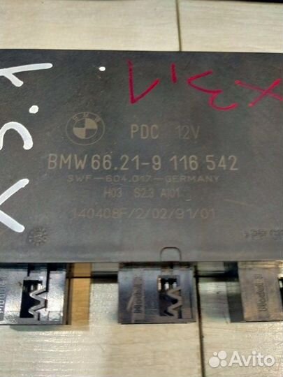 Блок управления парктрониками Bmw X3 E83 LCI N52N