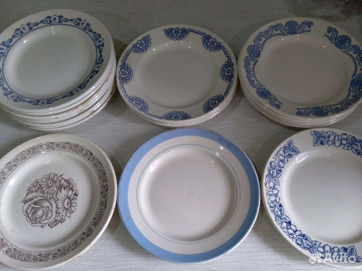 Тарелки десертные СССР - 