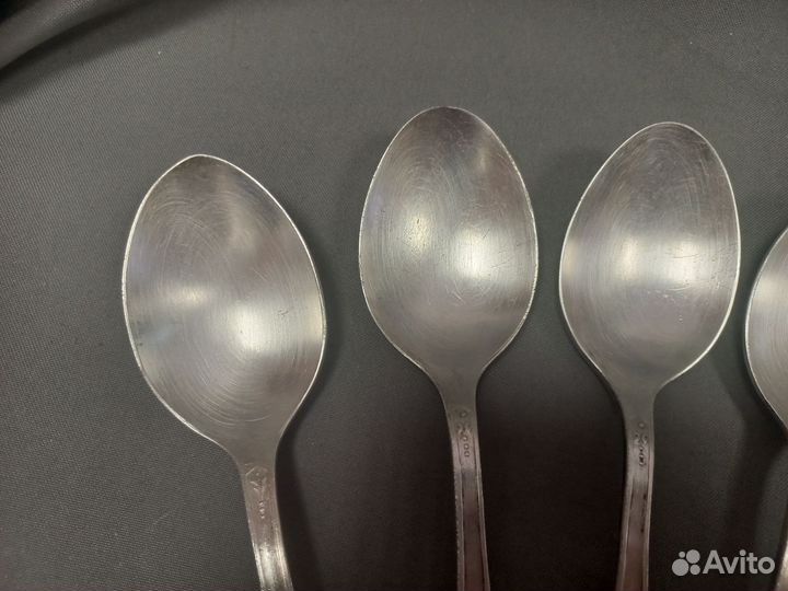 Столовые ложки Пламя Мельхиор СССР