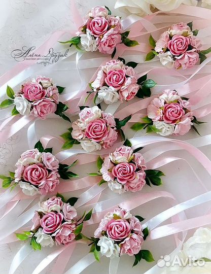 Цветочный браслет