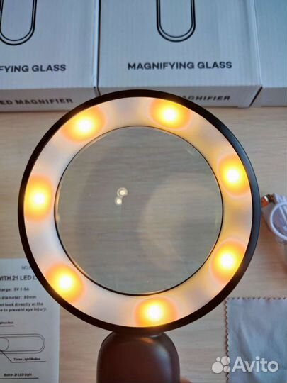 Оптом-Лампа лупа с подсветкой 15х