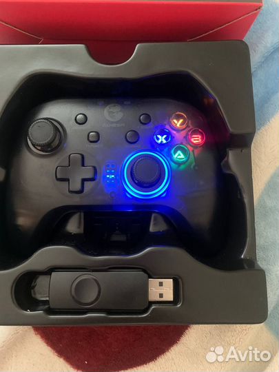 Геймпад gamesir t4 pro se с коробкой и адаптером