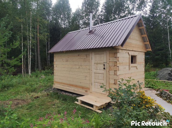 Баня под ключ из бруса