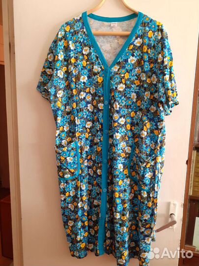 Халат женский х/б стрейч 56-58 размер