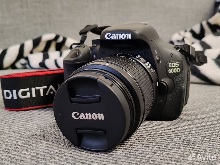 Зеркальный фотоаппарат canon 600d