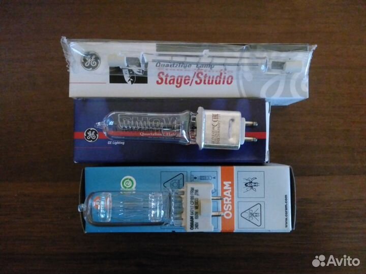 Галогеновые лампы Osram 650w Showbiz Quartzline