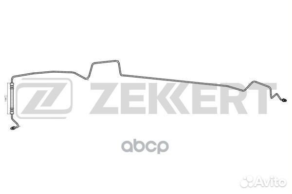 Шланг тормозной задний левый Renault Grand Scen