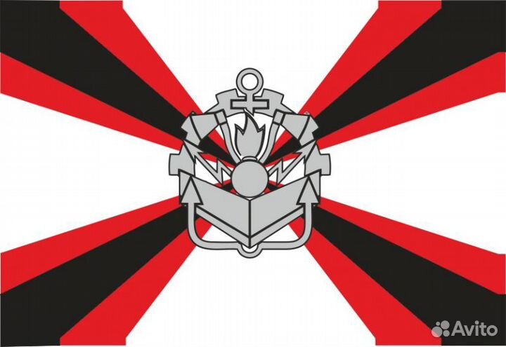 Флаг СССР, флаг России, флаги войск и др