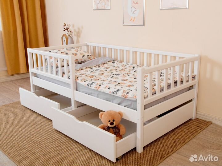 Кровать детская 160х80 массив сосны. Производитель