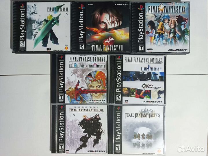 Серия Final Fantasy для PS1, Playstation на заказ