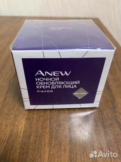 Крем ночной обновляющий anew (Avon) новый