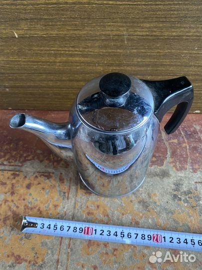 Чайник кофейник мельхир СССР