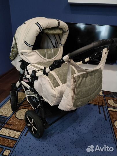 Коляска verdi baby merc 3в1 в хорошем состоянии