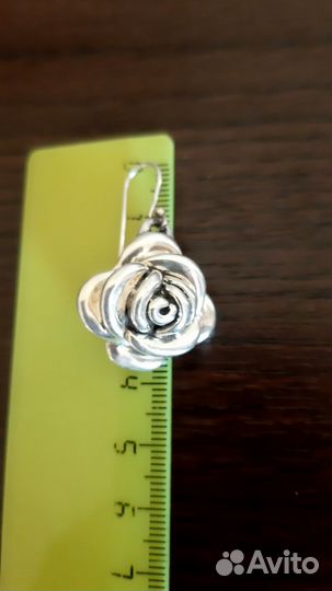 Серьги серебро