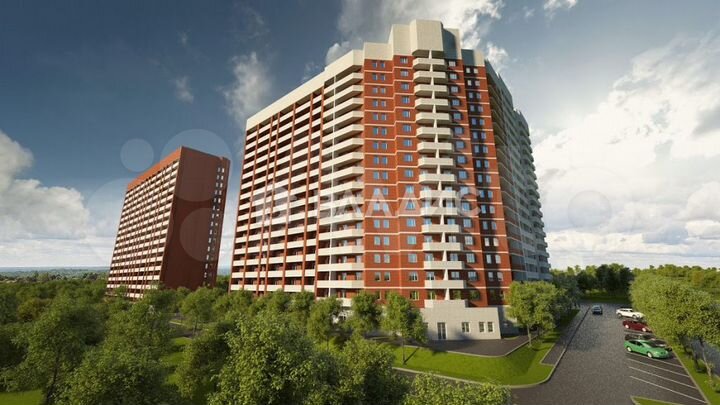 2-к. квартира, 80,6 м², 12/17 эт.