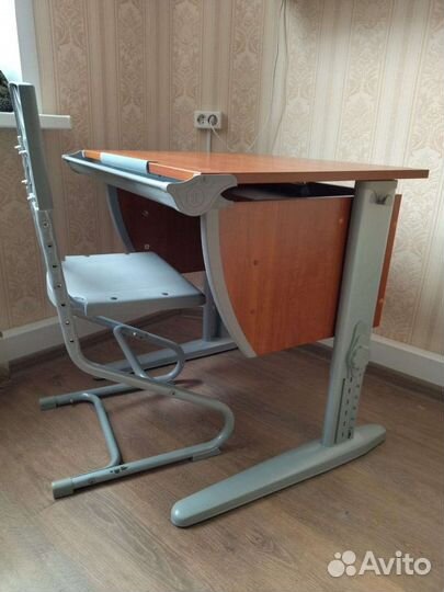 Растущая парта и стул дэми