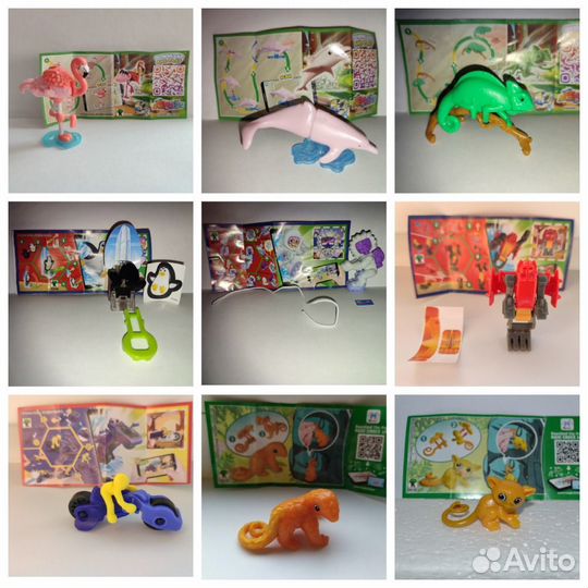 Игрушки из киндеров