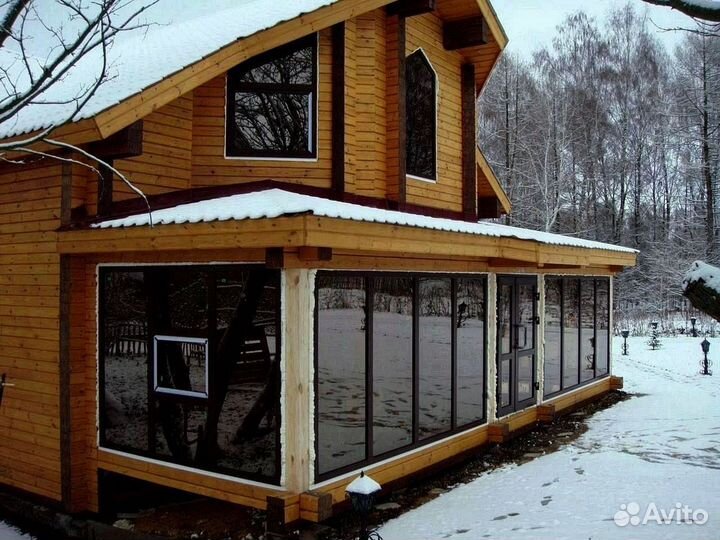 Остекление лоджий, террас