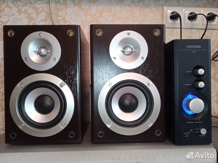 Активные колонки 2.0 Microlab а6201