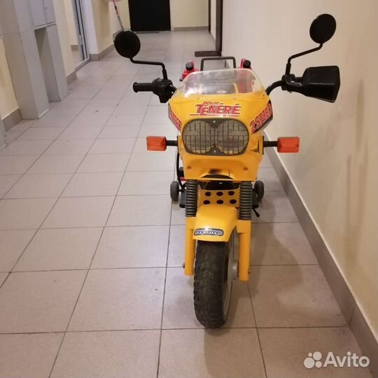 Детский электромобиль мотоцикл бу
