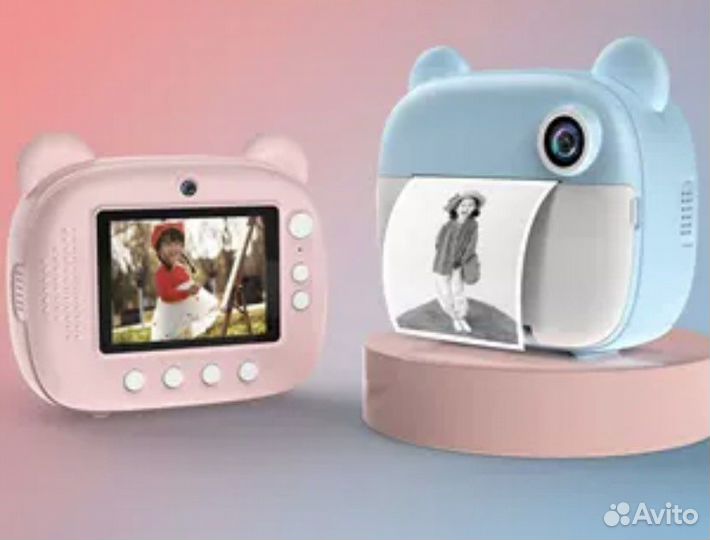 Детский фотоаппарат моментальной печати