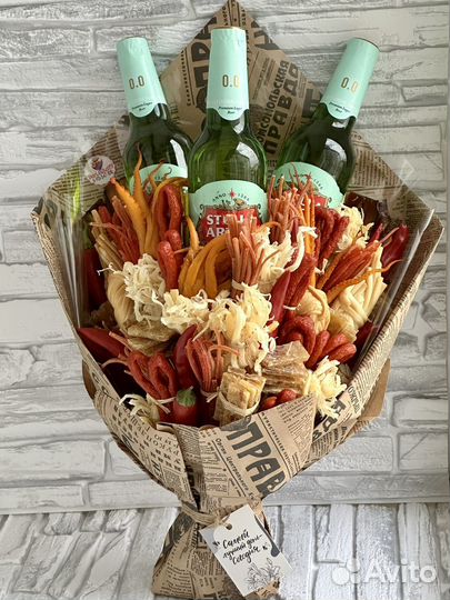 Мужские букеты. Сьедобные букеты